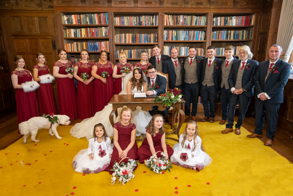 Creative wedding photography