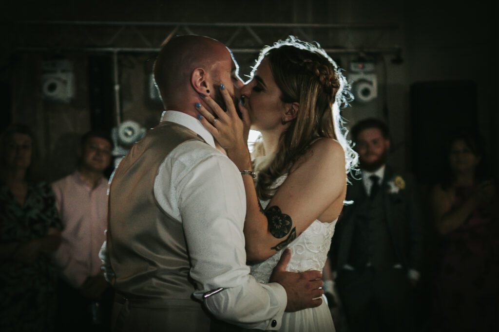Wedding day documentary photograph