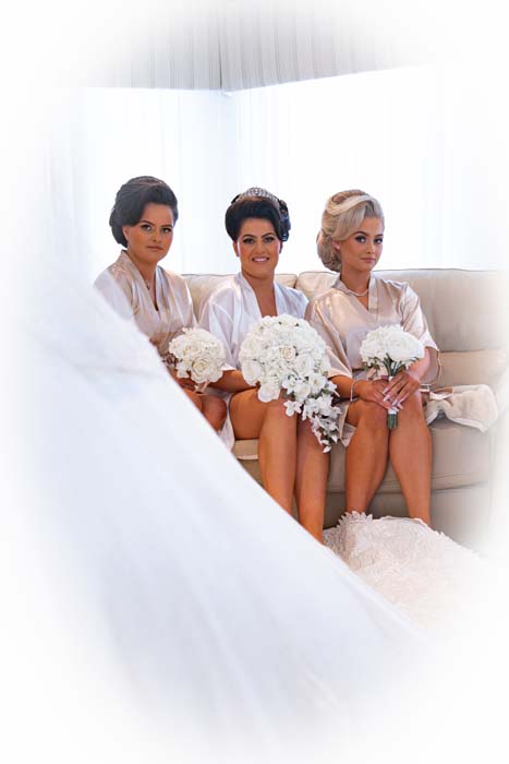 Creative wedding photography