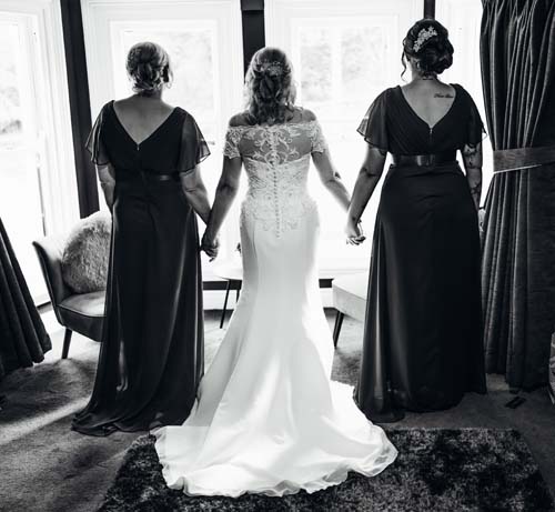 Creative wedding photography