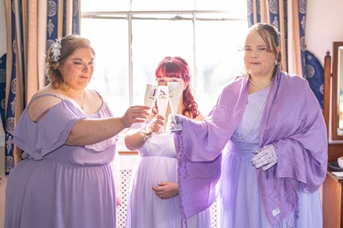 Creative wedding photography